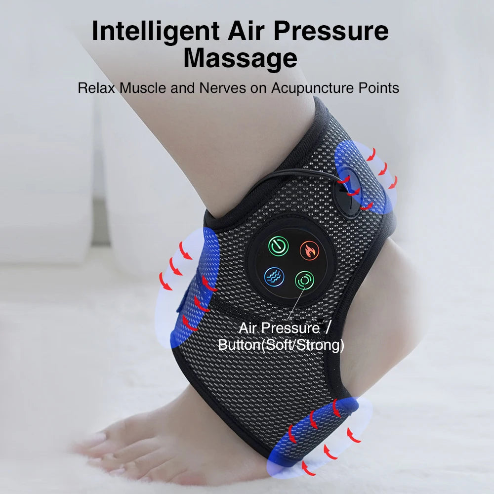 Heated Ankle Massager Brace