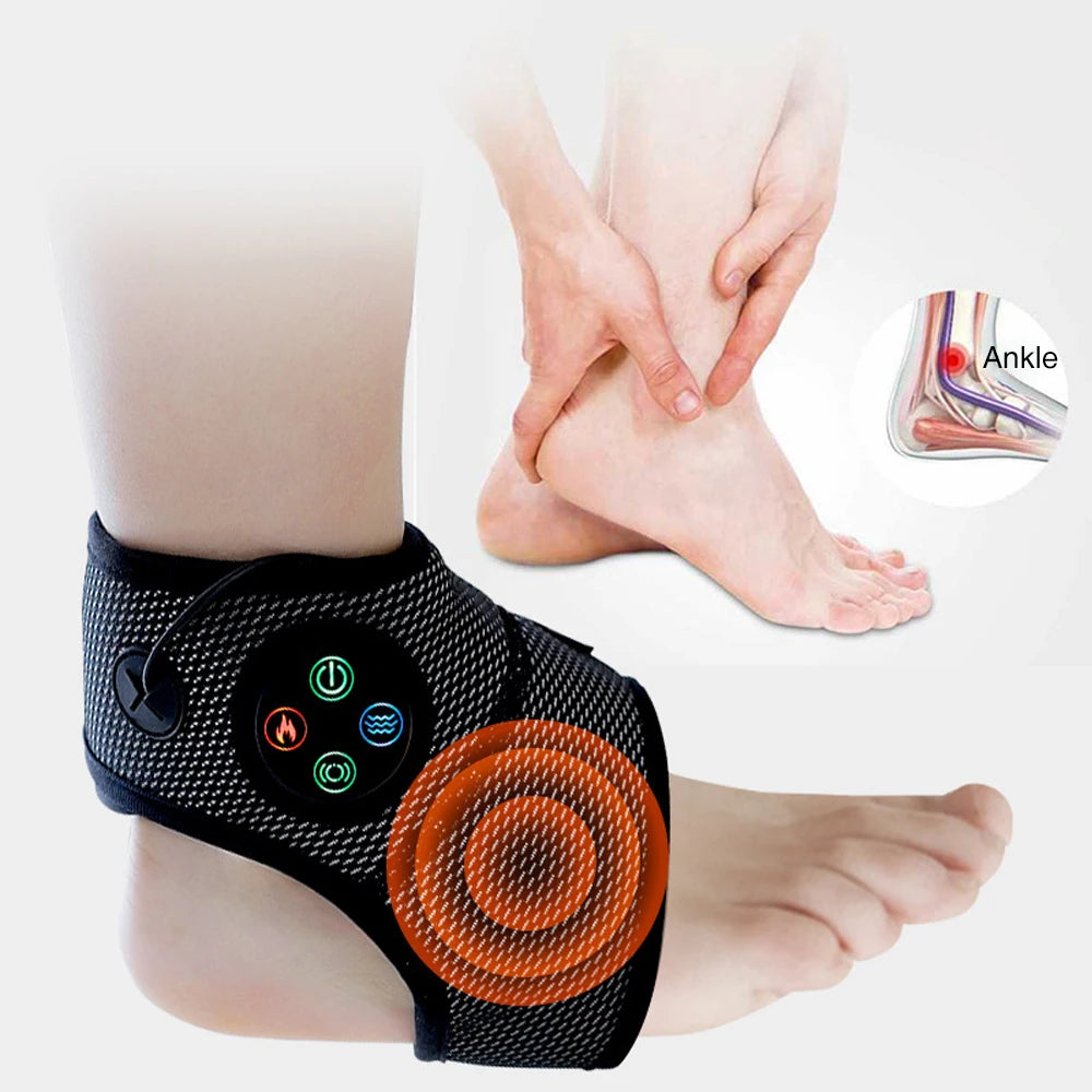 Heated Ankle Massager Brace