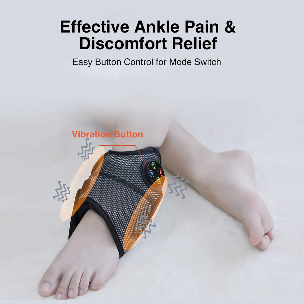 Heated Ankle Massager Brace