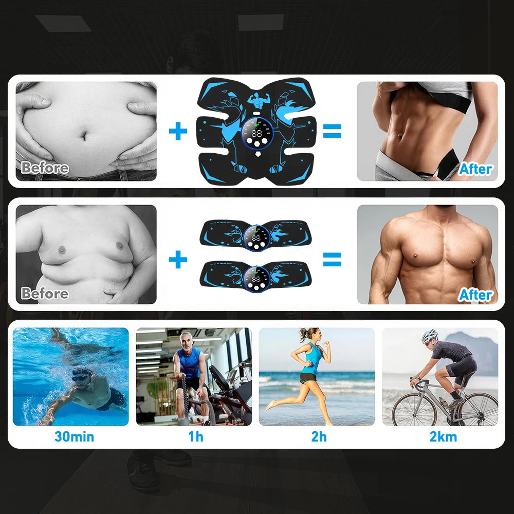 Wireless EMS Abdominal Massager