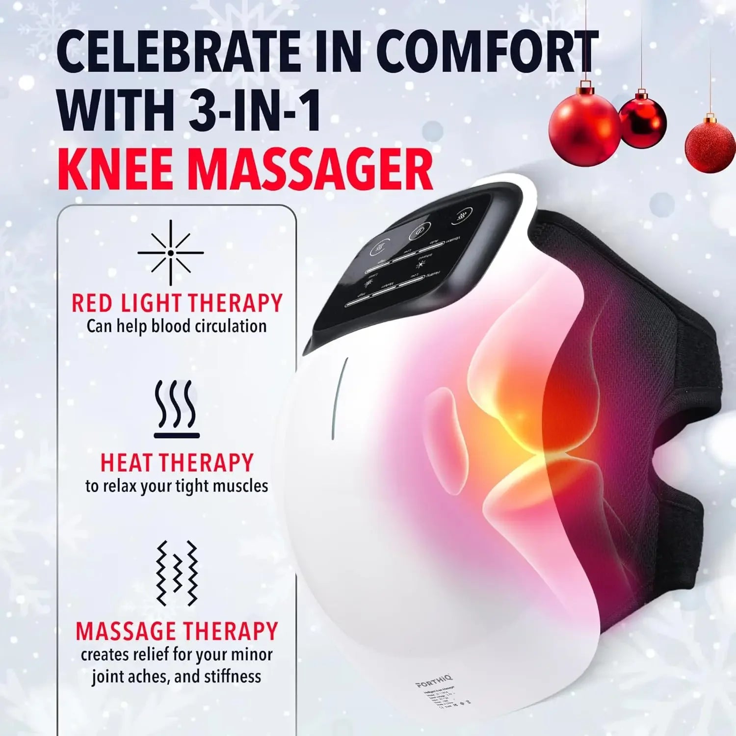 Smart Heated Knee Massager Therapy