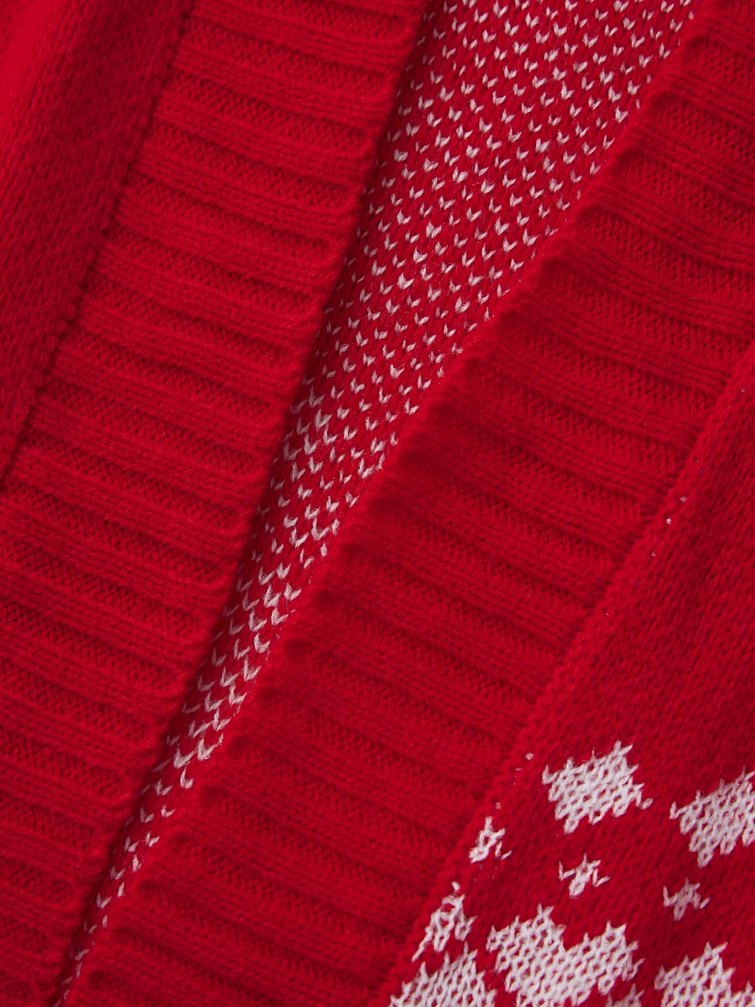 Women s Christmas Reindeer Pattern Knit Cardigan with Long Sleeves and Soft Warmth for Cozy Casual Wear Every Day