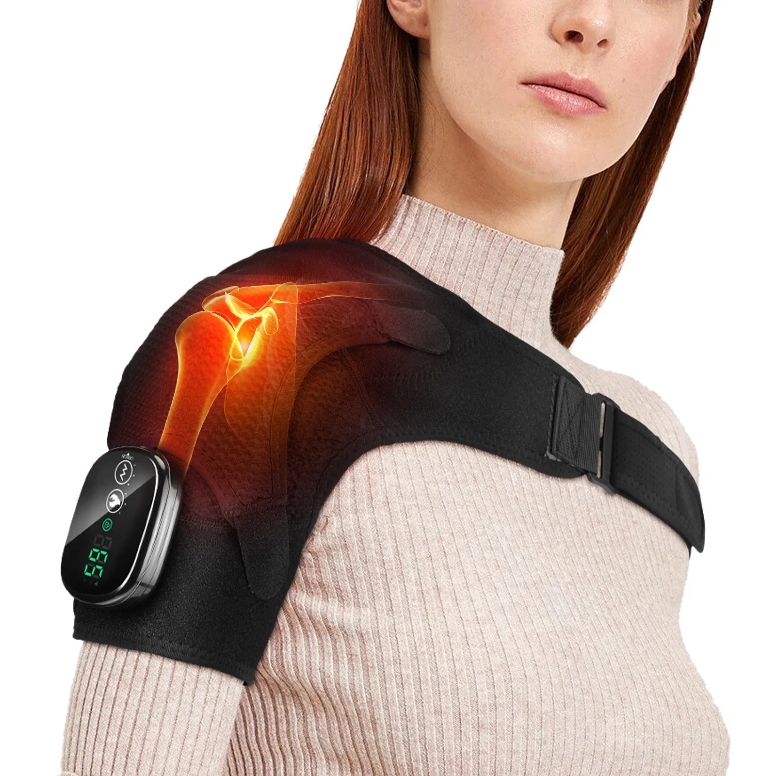 Heated Vibration Therapy Wrap