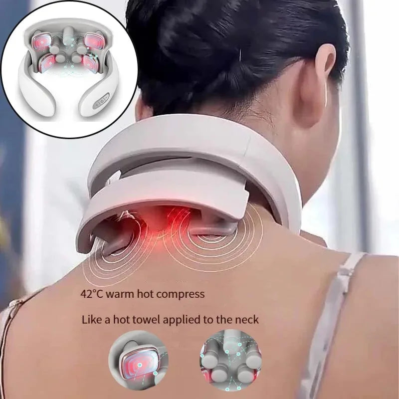 Intelligent Heated Neck Massager