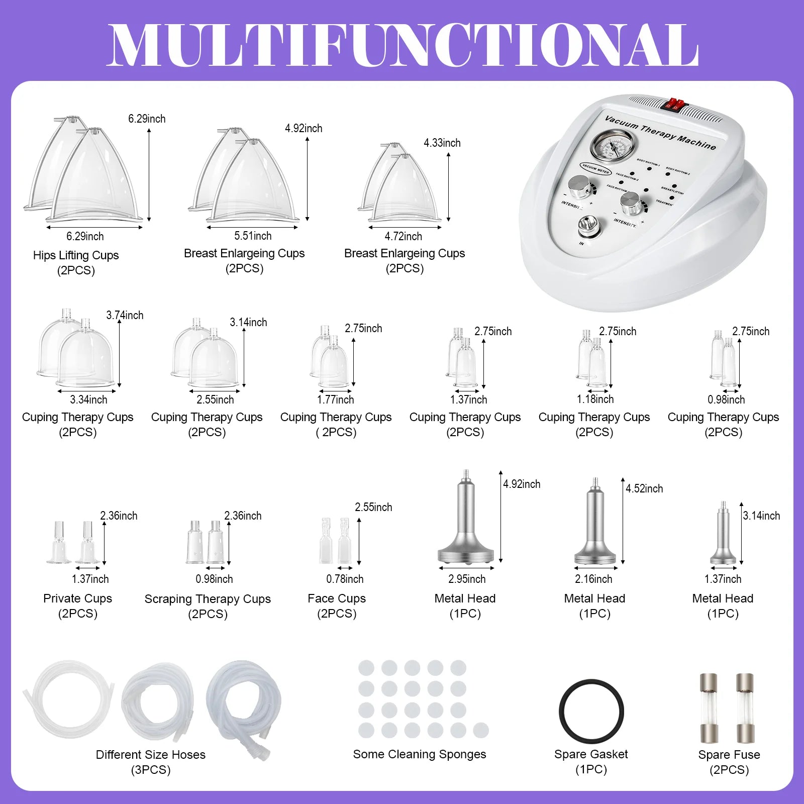 Vacuum Breast & Butt Lifting Massager