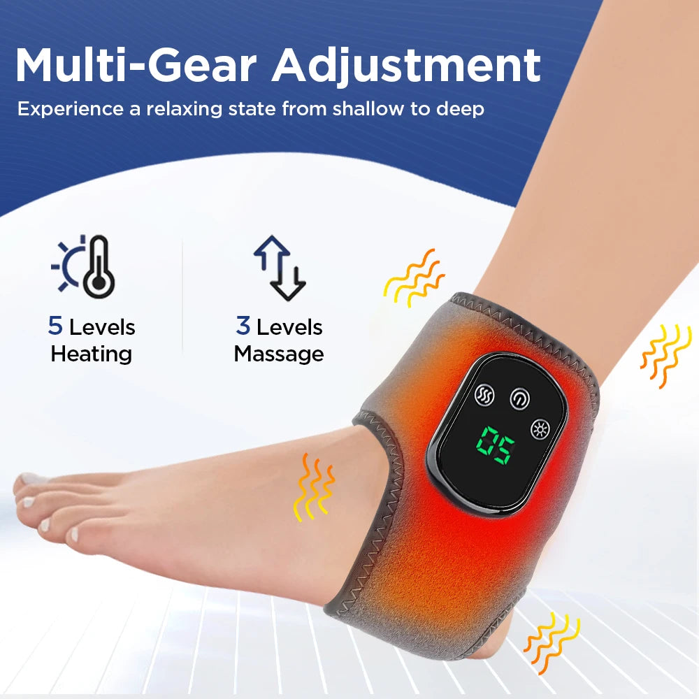 Heated Ankle Massager Wrap
